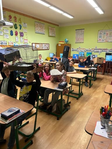 Projektový den ve škole "Den bez aktovek" Image