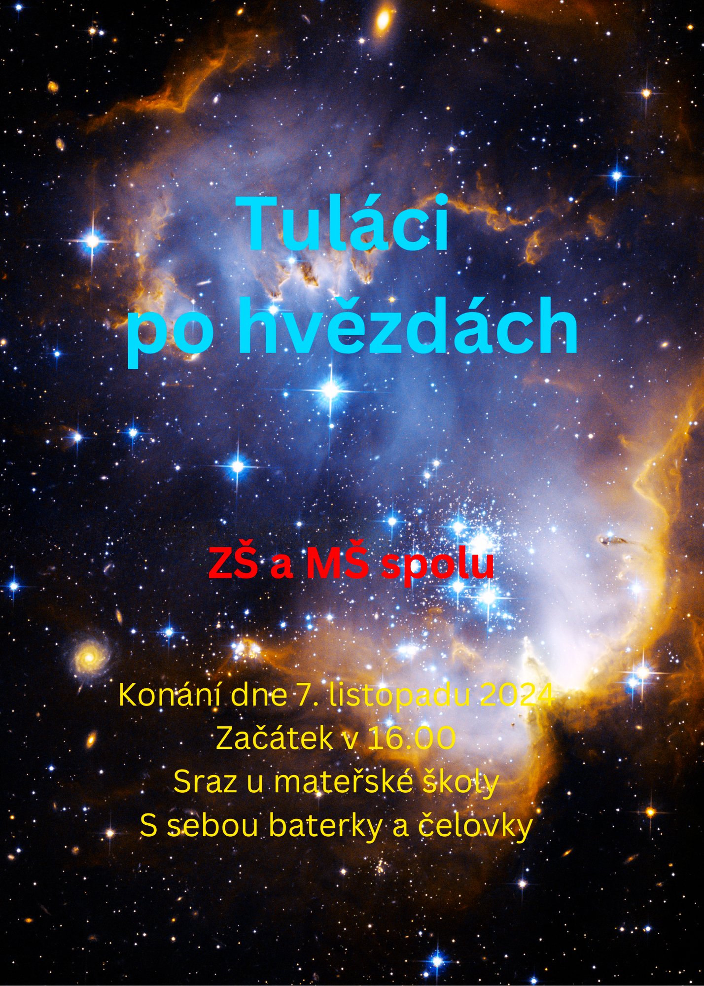 Pozvánka na akci Tuláci po hvězdách